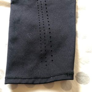 Joy Lab laser cut full length black leggings